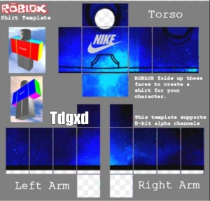 Blue Nike